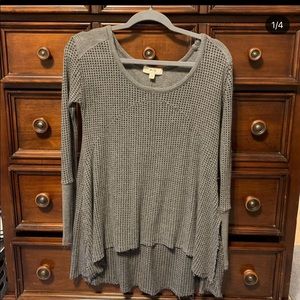 Oversized Waffle Shirt